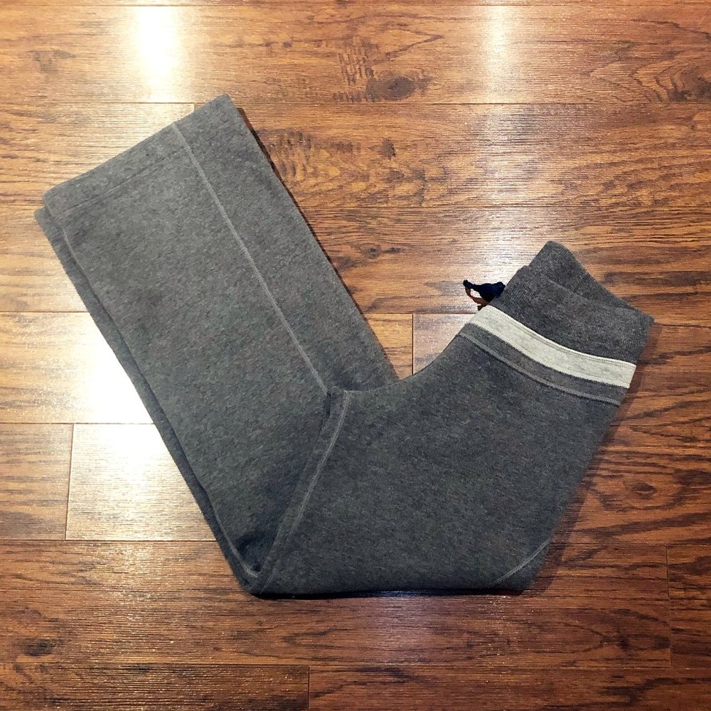 Lululemon Wide Leg High Rise Drawstring Sweatpants, Size 4